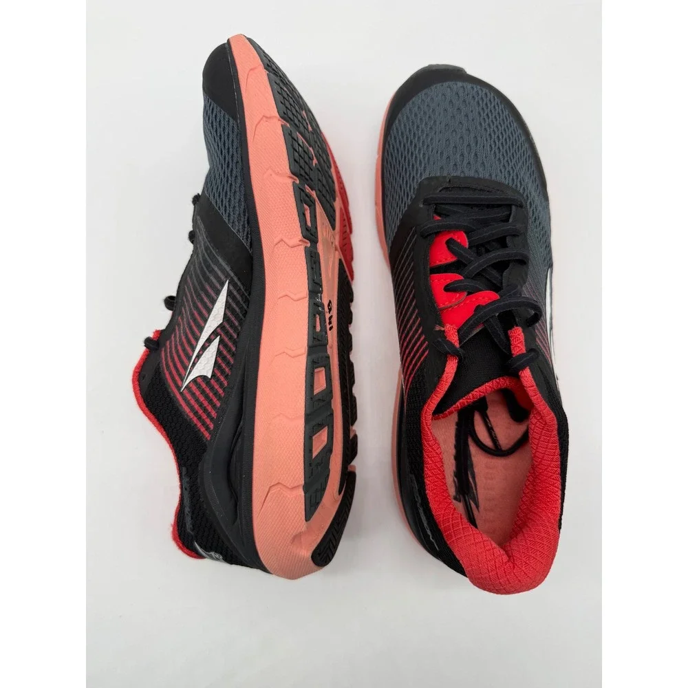 Altra Provision 4.0 Running Shoes Womens 9.5 Black Red Excellent Road Sneakers